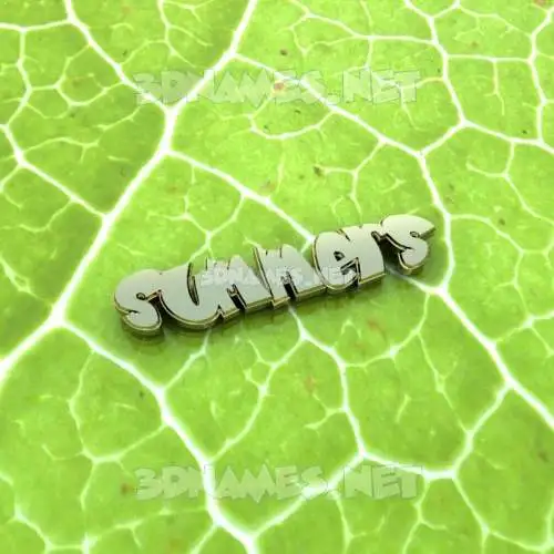 summers in Gold Leaf style - 3D name wallpaper summers in Gold Leaf style - 3D name wallpaper