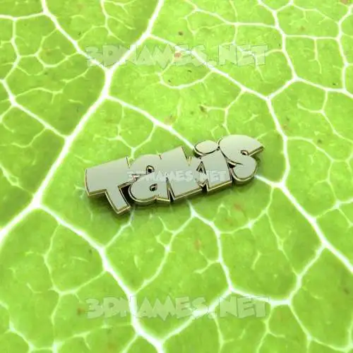 takis in Gold Leaf style - 3D name wallpaper