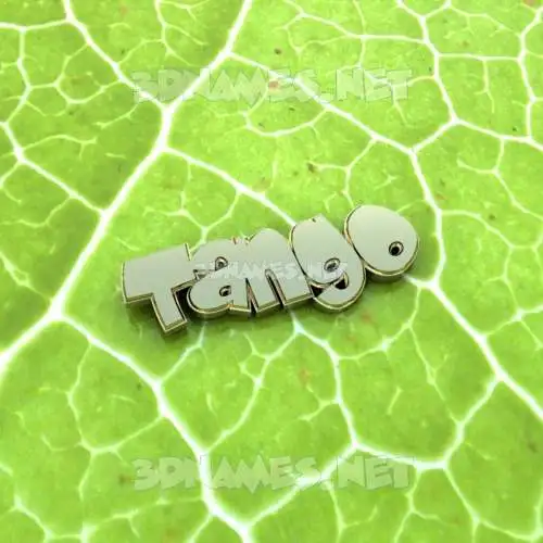 tango in Gold Leaf style - 3D name wallpaper tango in Gold Leaf style - 3D name wallpaper
