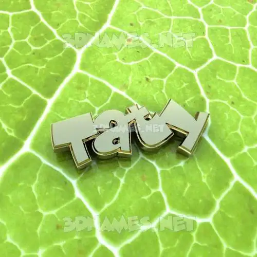 taty in Gold Leaf style - 3D name wallpaper taty in Gold Leaf style - 3D name wallpaper