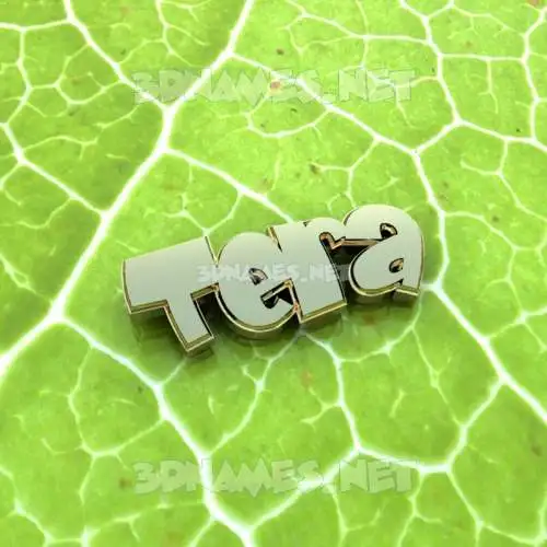 tera in Gold Leaf style - 3D name wallpaper tera in Gold Leaf style - 3D name wallpaper