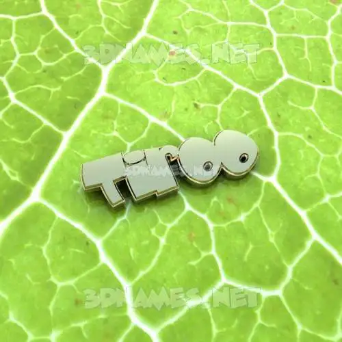 tiroo in Gold Leaf style - 3D name wallpaper