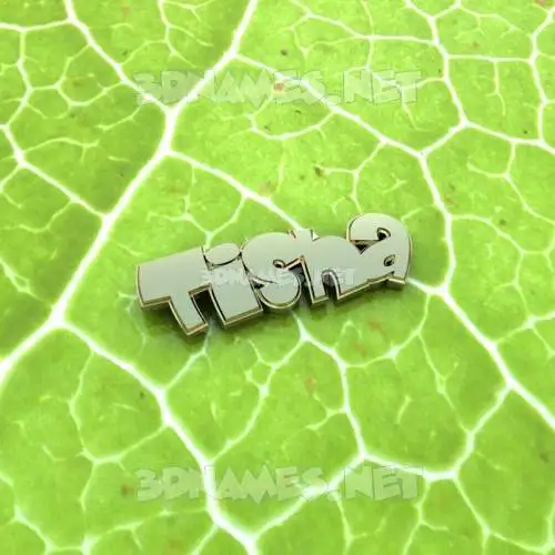 tisha in Gold Leaf style - 3D name wallpaper tisha in Gold Leaf style - 3D name wallpaper