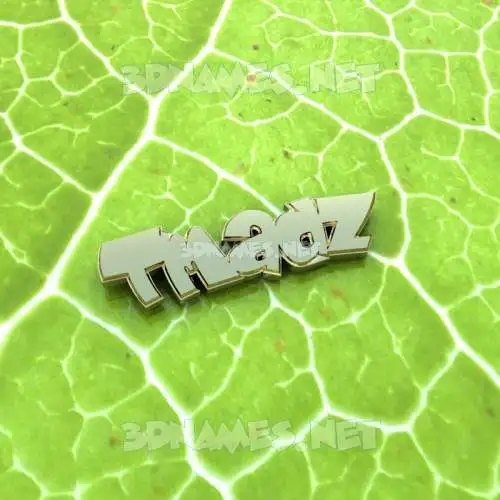 tmadz in Gold Leaf style - 3D name wallpaper