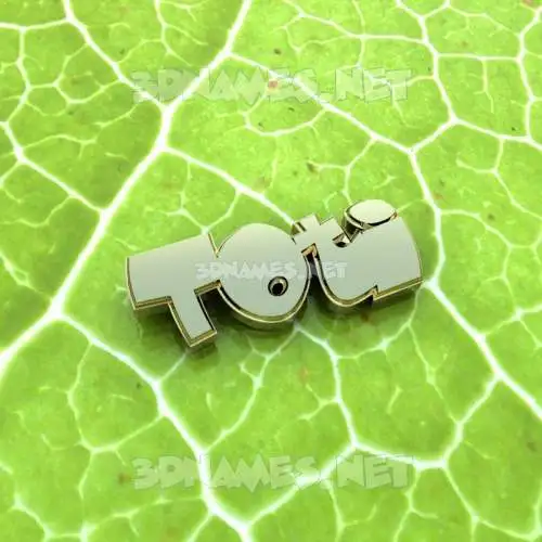 toti in Gold Leaf style - 3D name wallpaper toti in Gold Leaf style - 3D name wallpaper