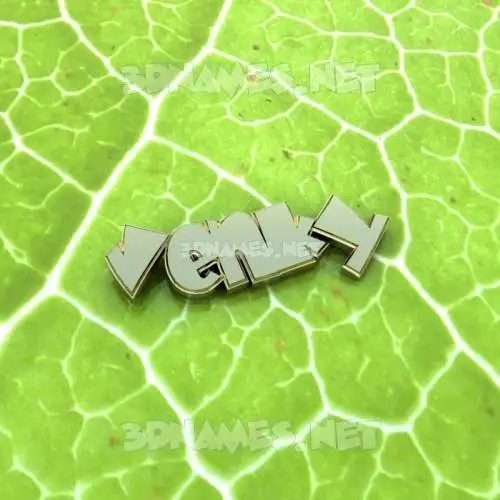 venky in Gold Leaf style - 3D name wallpaper