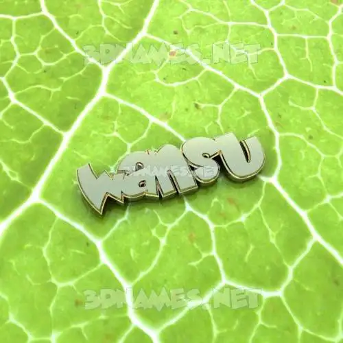 wansu in Gold Leaf style - 3D name wallpaper wansu in Gold Leaf style - 3D name wallpaper