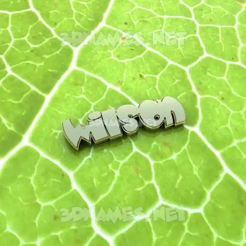 wilson in Gold Leaf style - 3D name wallpaper wilson in Gold Leaf style - 3D name wallpaper
