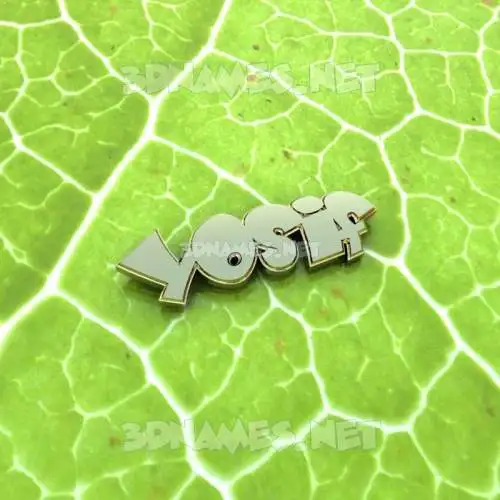 yosif in Gold Leaf style - 3D name wallpaper
