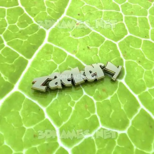 zackery in Gold Leaf style - 3D name wallpaper zackery in Gold Leaf style - 3D name wallpaper