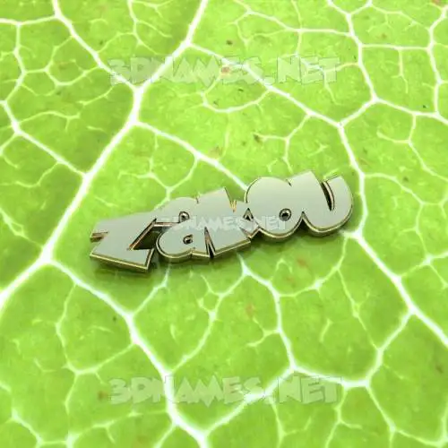 zakou in Gold Leaf style - 3D name wallpaper zakou in Gold Leaf style - 3D name wallpaper
