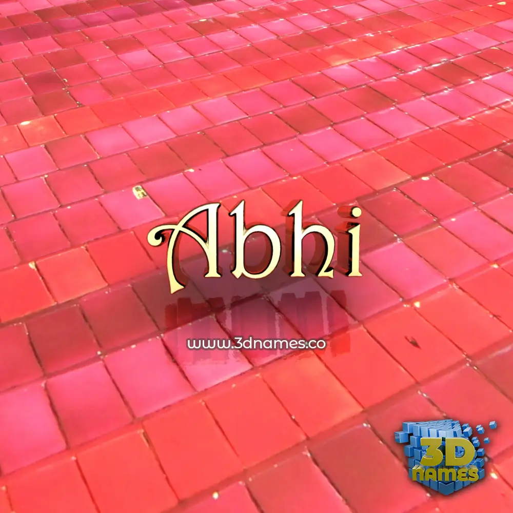 abhi in Red Tiles style - 3D name wallpaper abhi in Red Tiles style - 3D name wallpaper