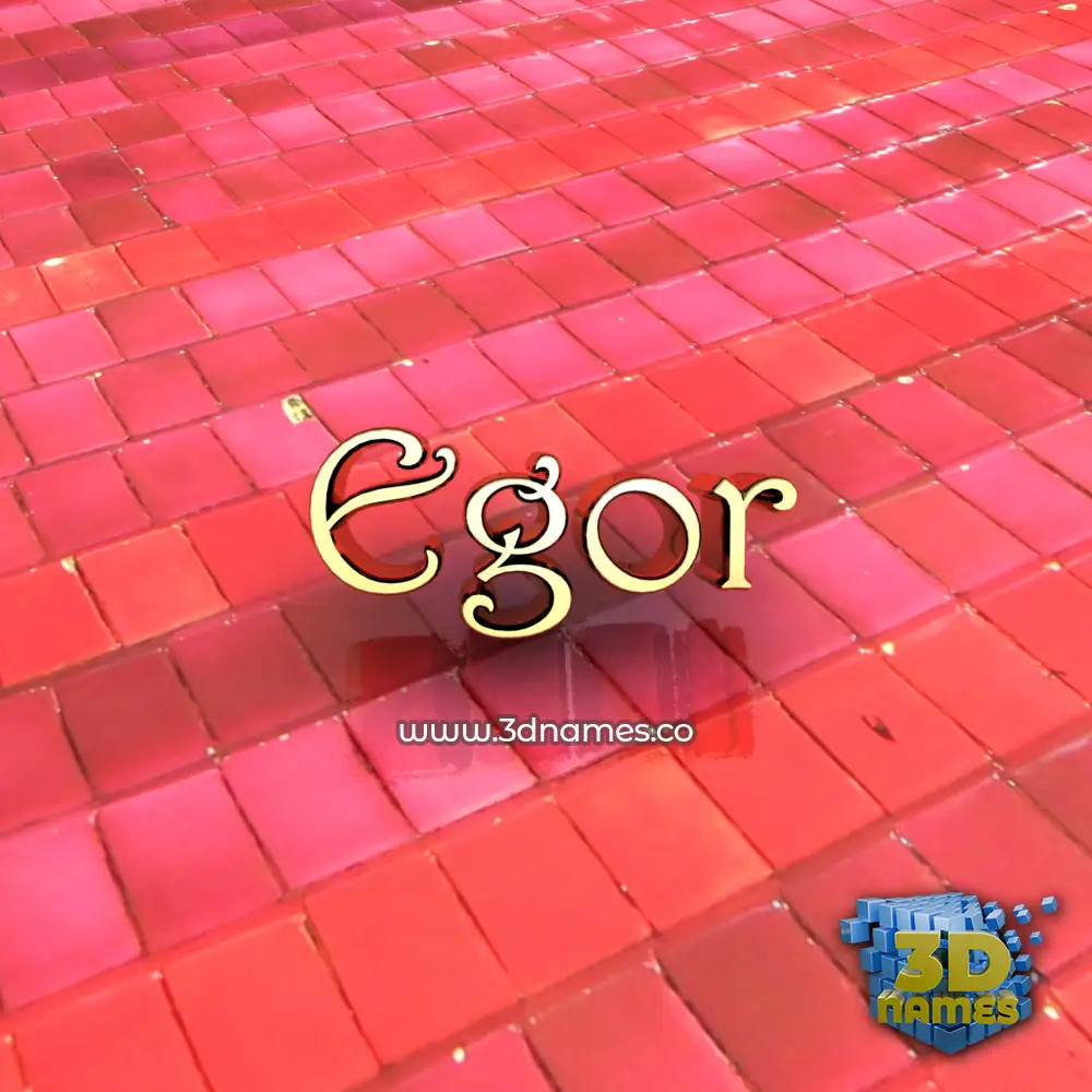 egor in Red Tiles style - 3D name wallpaper egor in Red Tiles style - 3D name wallpaper