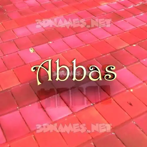 abbas in Red Tiles style - 3D name wallpaper abbas in Red Tiles style - 3D name wallpaper