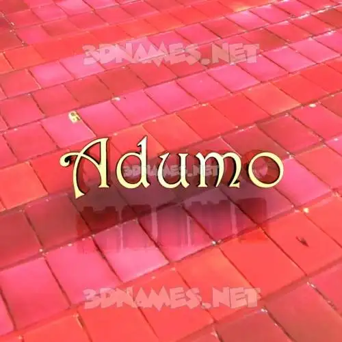 adumo in Red Tiles style - 3D name wallpaper adumo in Red Tiles style - 3D name wallpaper