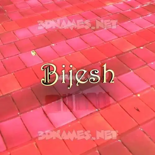bijesh in Red Tiles style - 3D name wallpaper bijesh in Red Tiles style - 3D name wallpaper