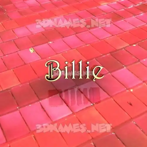 billie in Red Tiles style - 3D name wallpaper billie in Red Tiles style - 3D name wallpaper