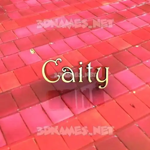 caity in Red Tiles style - 3D name wallpaper caity in Red Tiles style - 3D name wallpaper