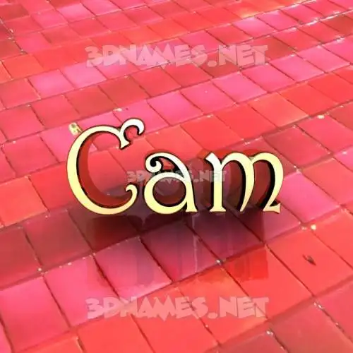 cam in Red Tiles style - 3D name wallpaper cam in Red Tiles style - 3D name wallpaper