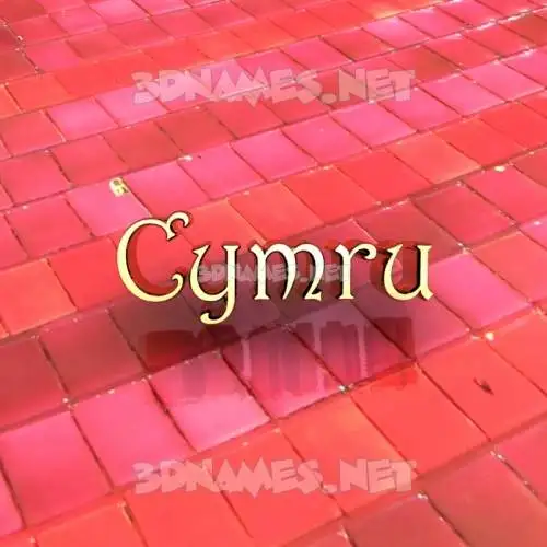 cymru in Red Tiles style - 3D name wallpaper cymru in Red Tiles style - 3D name wallpaper