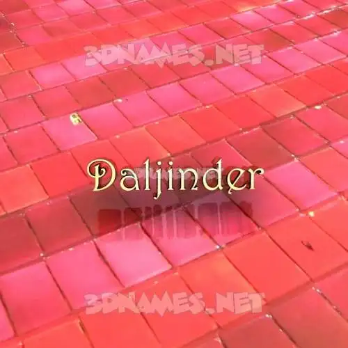 daljinder in Red Tiles style - 3D name wallpaper daljinder in Red Tiles style - 3D name wallpaper