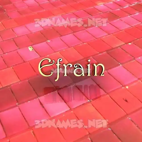 efrain in Red Tiles style - 3D name wallpaper efrain in Red Tiles style - 3D name wallpaper