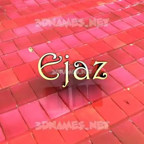 ejaz in Red Tiles style - 3D name wallpaper ejaz in Red Tiles style - 3D name wallpaper