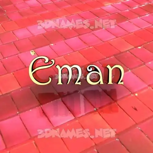 eman in Red Tiles style - 3D name wallpaper eman in Red Tiles style - 3D name wallpaper