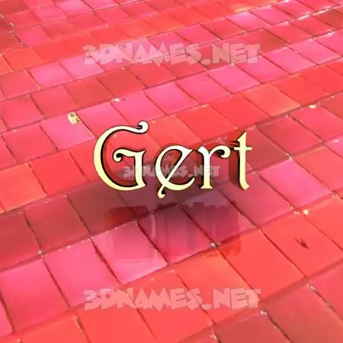 gert in Red Tiles style - 3D name wallpaper gert in Red Tiles style - 3D name wallpaper