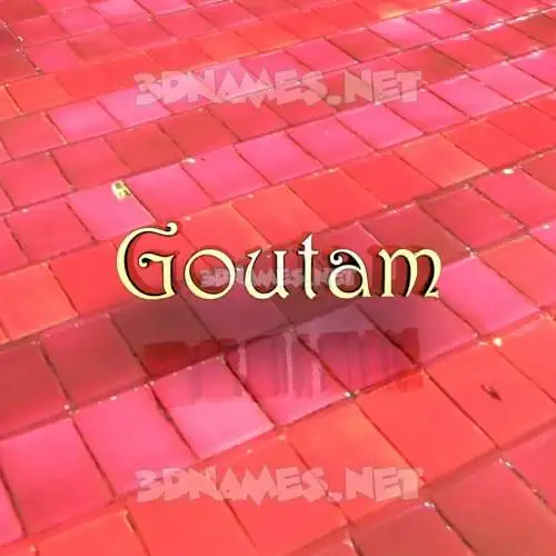goutam in Red Tiles style - 3D name wallpaper goutam in Red Tiles style - 3D name wallpaper