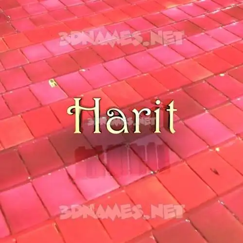 harit in Red Tiles style - 3D name wallpaper harit in Red Tiles style - 3D name wallpaper