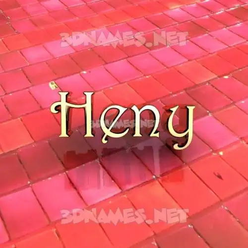 heny in Red Tiles style - 3D name wallpaper heny in Red Tiles style - 3D name wallpaper