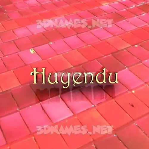 huyendu in Red Tiles style - 3D name wallpaper huyendu in Red Tiles style - 3D name wallpaper