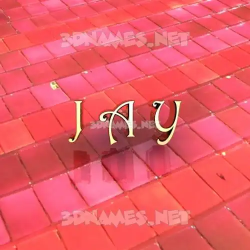 j a y in Red Tiles style - 3D name wallpaper j a y in Red Tiles style - 3D name wallpaper
