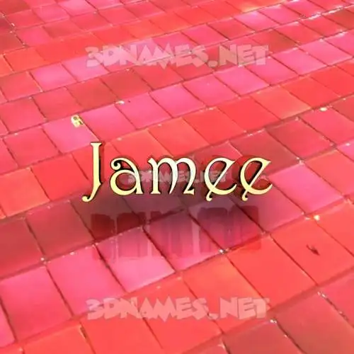 jamee in Red Tiles style - 3D name wallpaper jamee in Red Tiles style - 3D name wallpaper