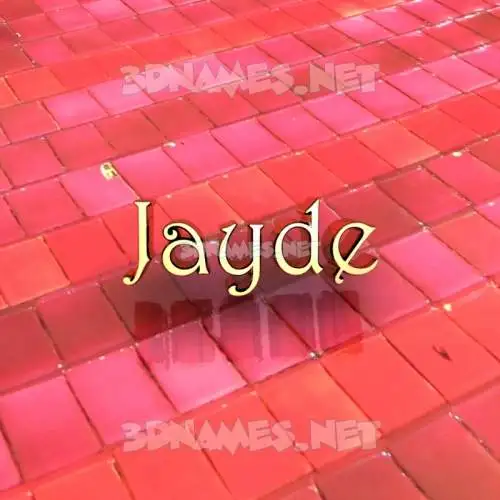 jayde in Red Tiles style - 3D name wallpaper jayde in Red Tiles style - 3D name wallpaper