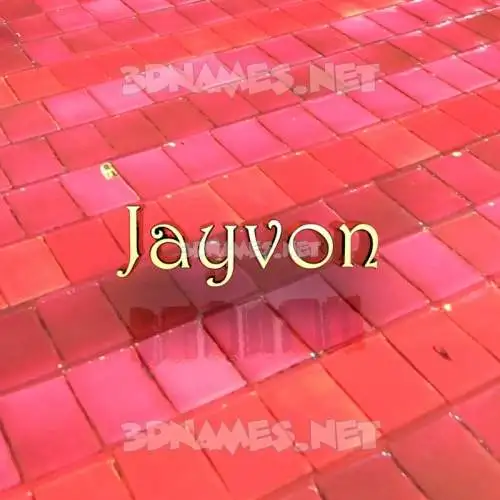 jayvon in Red Tiles style - 3D name wallpaper jayvon in Red Tiles style - 3D name wallpaper
