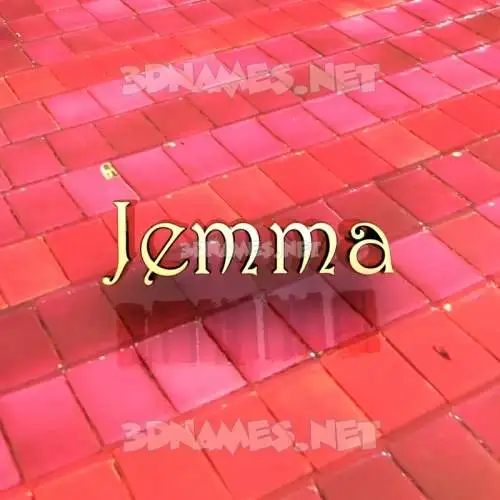 jemma in Red Tiles style - 3D name wallpaper jemma in Red Tiles style - 3D name wallpaper