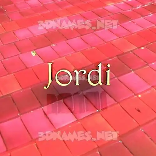 jordi in Red Tiles style - 3D name wallpaper jordi in Red Tiles style - 3D name wallpaper