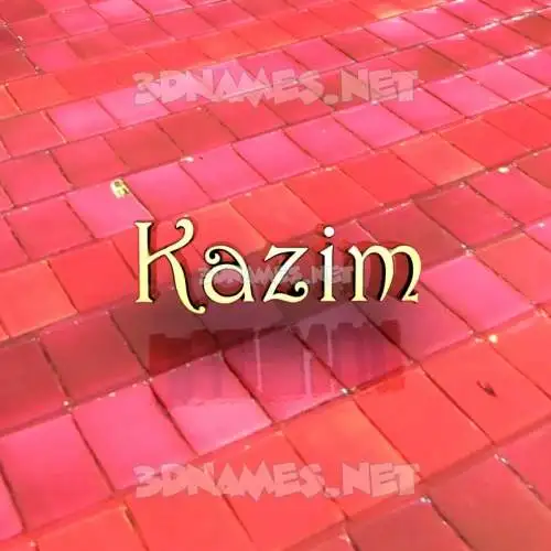 kazim in Red Tiles style - 3D name wallpaper kazim in Red Tiles style - 3D name wallpaper