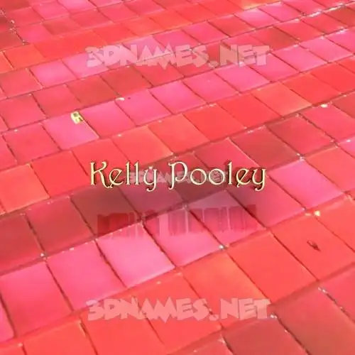 kelly pooley in Red Tiles style - 3D name wallpaper kelly pooley in Red Tiles style - 3D name wallpaper