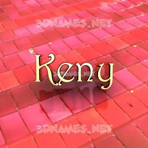 keny in Red Tiles style - 3D name wallpaper keny in Red Tiles style - 3D name wallpaper