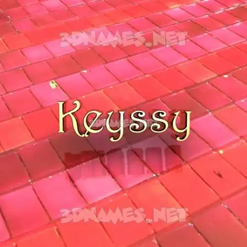 keyssy in Red Tiles style - 3D name wallpaper keyssy in Red Tiles style - 3D name wallpaper
