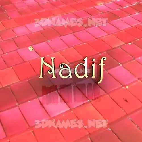 nadif in Red Tiles style - 3D name wallpaper nadif in Red Tiles style - 3D name wallpaper