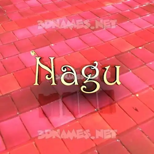 nagu in Red Tiles style - 3D name wallpaper nagu in Red Tiles style - 3D name wallpaper