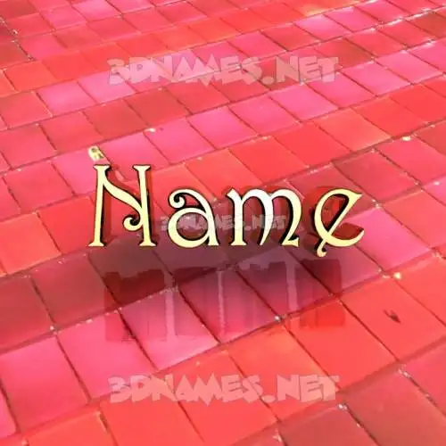 name in Red Tiles style - 3D name wallpaper name in Red Tiles style - 3D name wallpaper