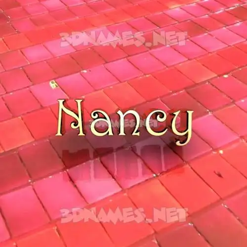 nancy in Red Tiles style - 3D name wallpaper nancy in Red Tiles style - 3D name wallpaper