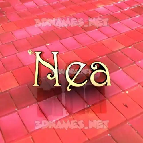 nea in Red Tiles style - 3D name wallpaper nea in Red Tiles style - 3D name wallpaper