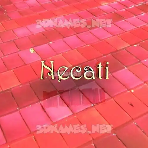 necati in Red Tiles style - 3D name wallpaper necati in Red Tiles style - 3D name wallpaper