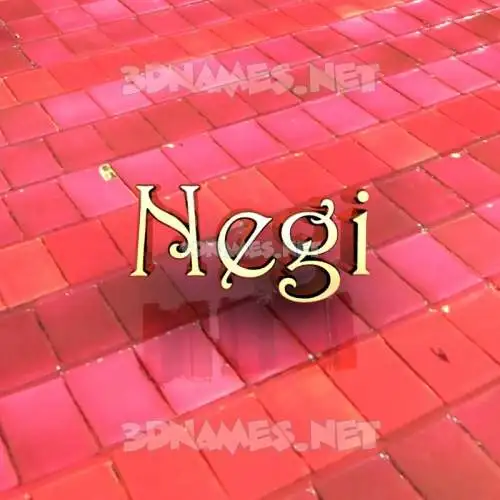 negi in Red Tiles style - 3D name wallpaper negi in Red Tiles style - 3D name wallpaper